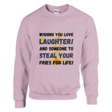 Laughter & Love - The Perfect Recipe Sweatshirt - Light Pink - Sweatshirts