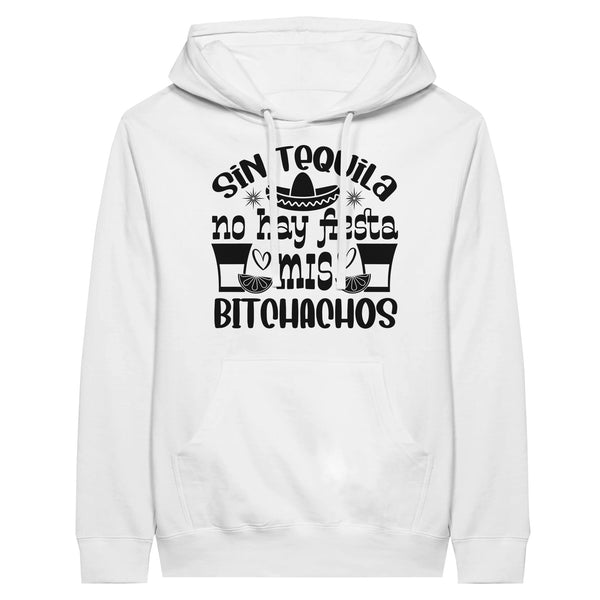 Fiesta Vibes - Premium Unisex Pullover Hoodie - White - Hoodies