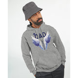 Soaring High - Celebrating Fatherhood - Ash - Hoodies