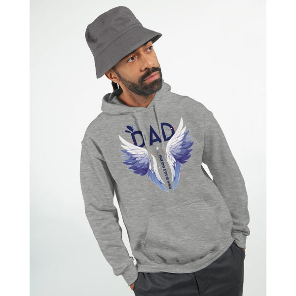 Soaring High - Celebrating Fatherhood - Ash - Hoodies