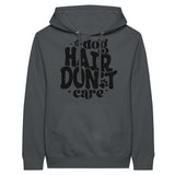 Cozy with Canine Charm - Dog Hair Don't Care - Charcoal M - Hoodies