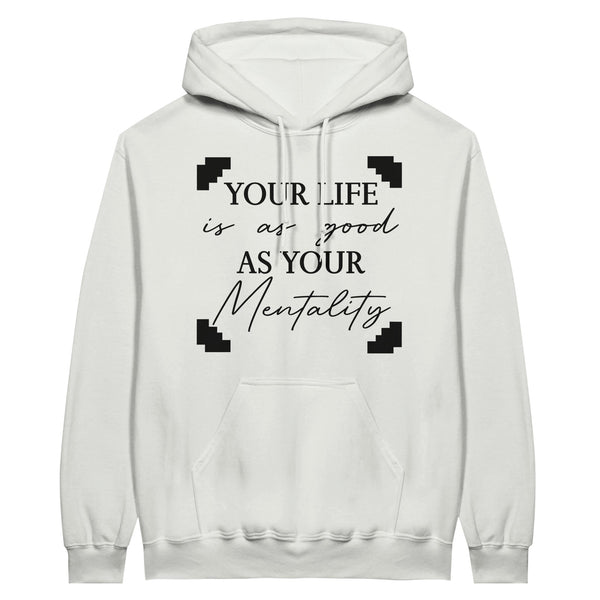 Mindset Matters - Classic Unisex Pullover Hoodie - White - Hoodies