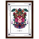 Artistry Unleashed - Warrior, Sacred Bull, and Tiger Spirit - - Wooden Framed Posters