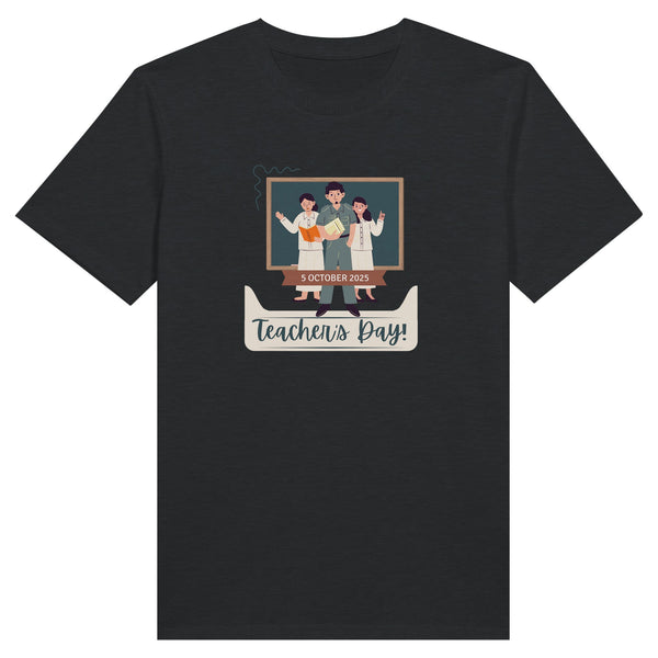 Inspire, Educate, Appreciate - Teachers' Day Commemorative Tee - Charcoal - T-shirts