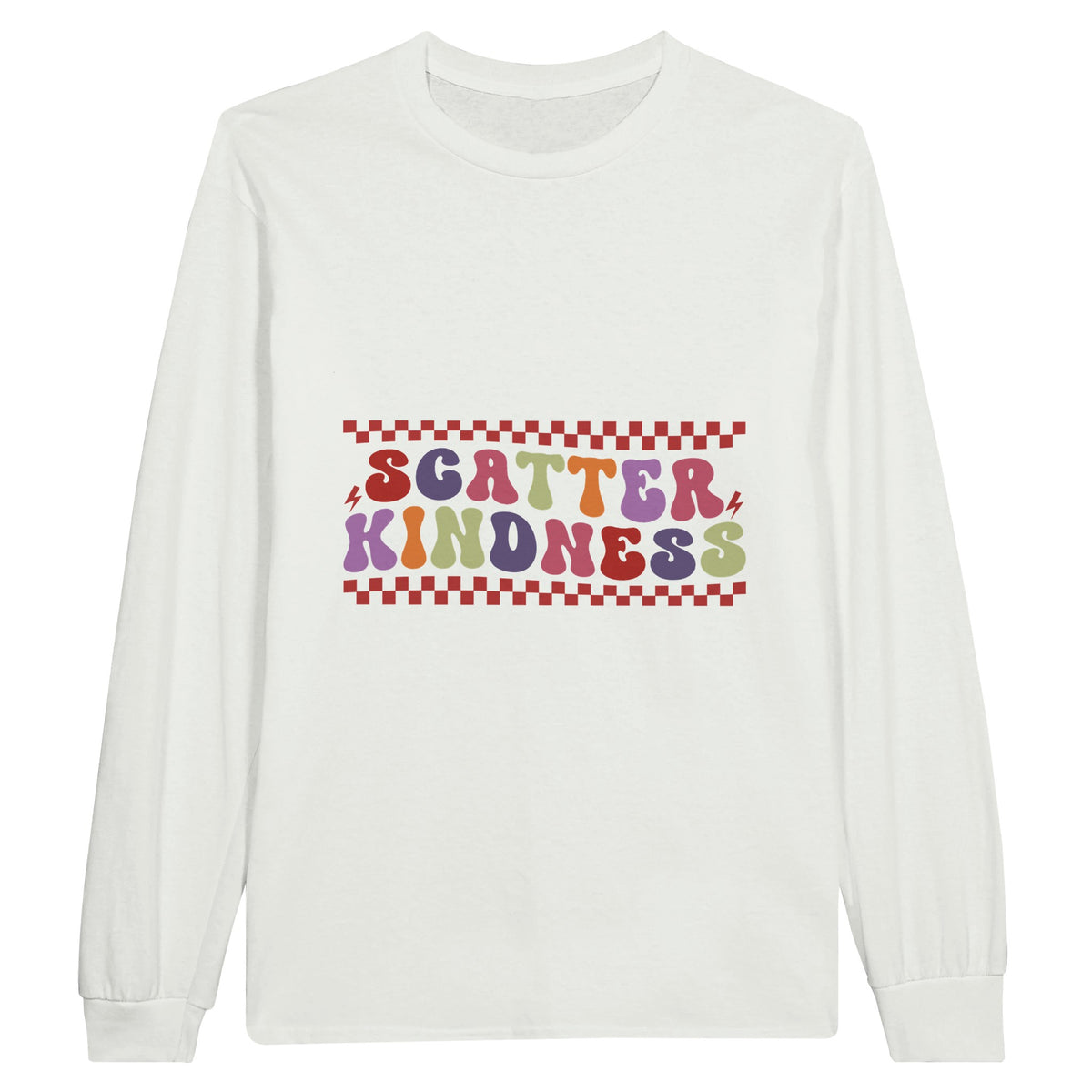 Radiate Good Vibes - Wear Your Kindness with Pride - White - Sweatshirt