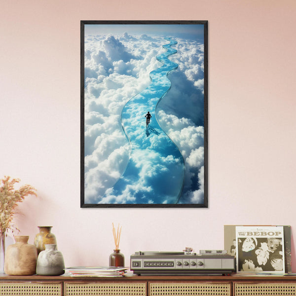 Dream Ride – Gift Framed Poster - Black frame - Wooden Framed Posters