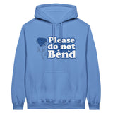 Whispers of Memories - Please Do Not Bend - Carolina Blue - Hoodies