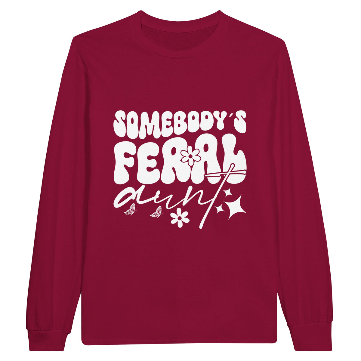 Wild Memories - Embrace Your Feral Side - Cardinal Red - Sweatshirt