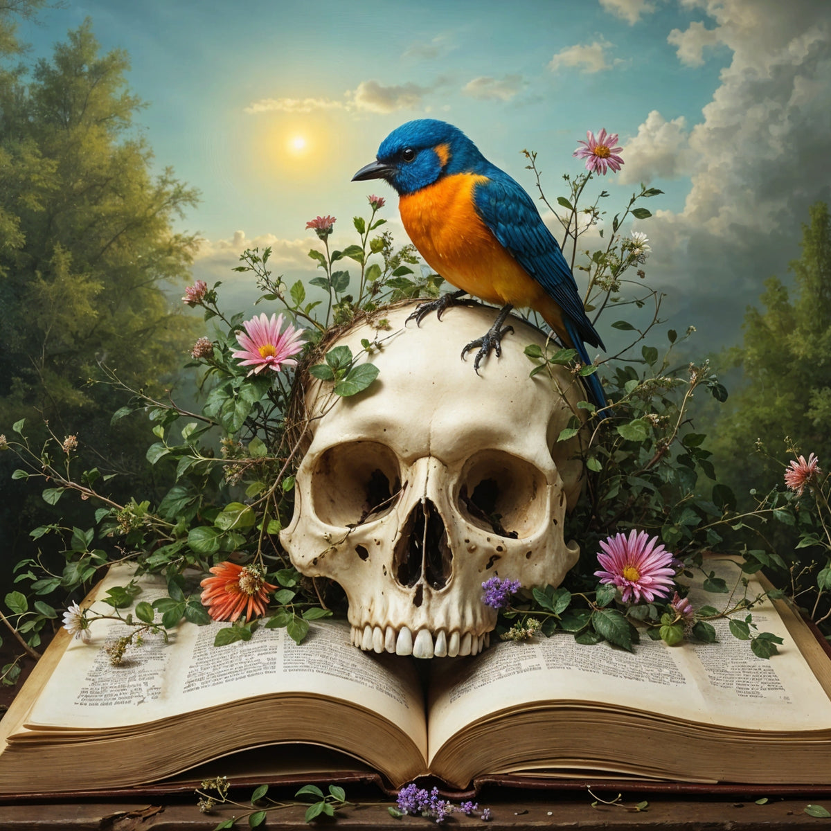 Skull, Songbird, and Secrets - - Framed Posters