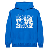 Classic Unisex Hoodie - Sarcasm Is My Love Language - Royal - Hoodies