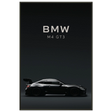Metal Framed Poster – BMW M4 GT3 Elegance - - Metal Framed Posters