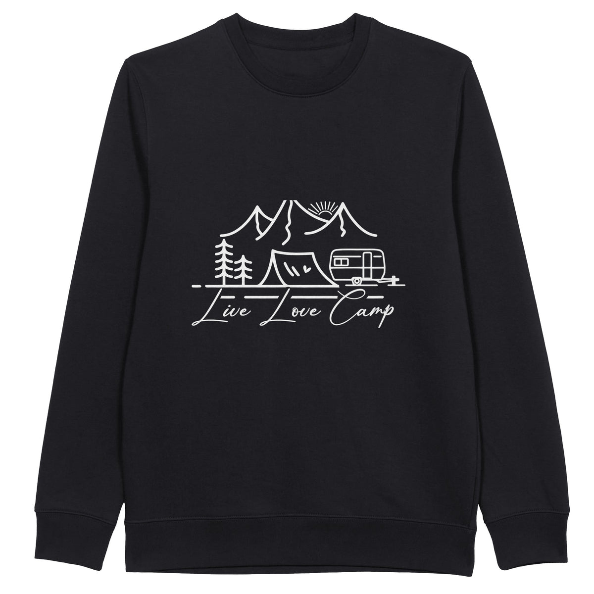 Wanderlust Warmth - Live Love Camp Edition - - Sweatshirt