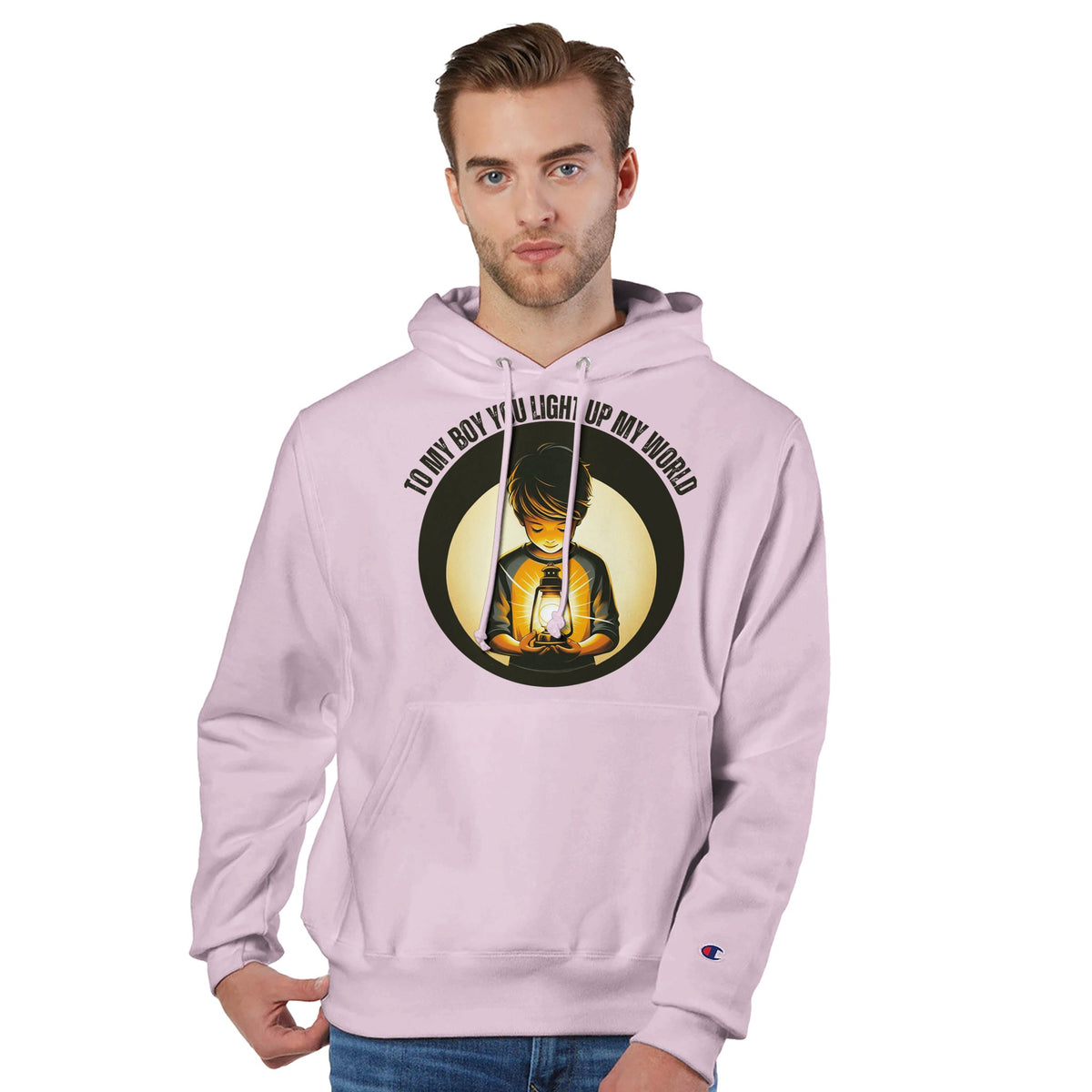 Lantern of Love - A Symbol of Fatherly Guidance - body blush - Hoodies