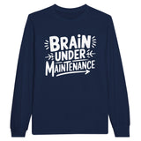 Work Humour Long-sleeve T-shirt for Colleagues - Navy - Long Sleeves T-shirts