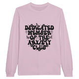 Dedicated Member - Embrace Your Anxieties in Style - Light Pink - Long Sleeve T-shirts