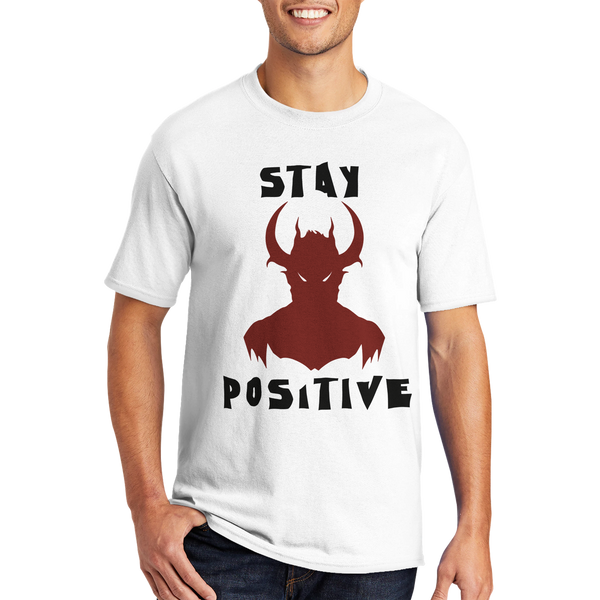 Positivity Reigns - Devilish Inspiration Tee - - Print Material