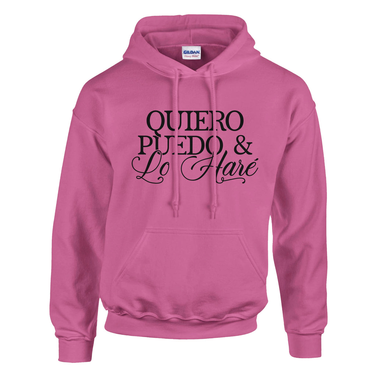 Unleash Your Potential - Inspiring 'Quiero Puedo & Lo Hare' - Azalea - Hoodies