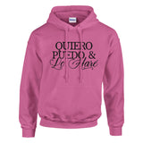 Unleash Your Potential - Inspiring 'Quiero Puedo & Lo Hare' - Azalea - Hoodies