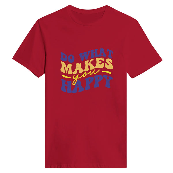 Embrace Joy - 'Do What Makes You Happy' - Red - T-shirts