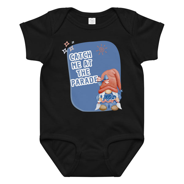 Patriotic Baby Bodysuit – July 4th Gift - 24M - Baby Bodysuit
