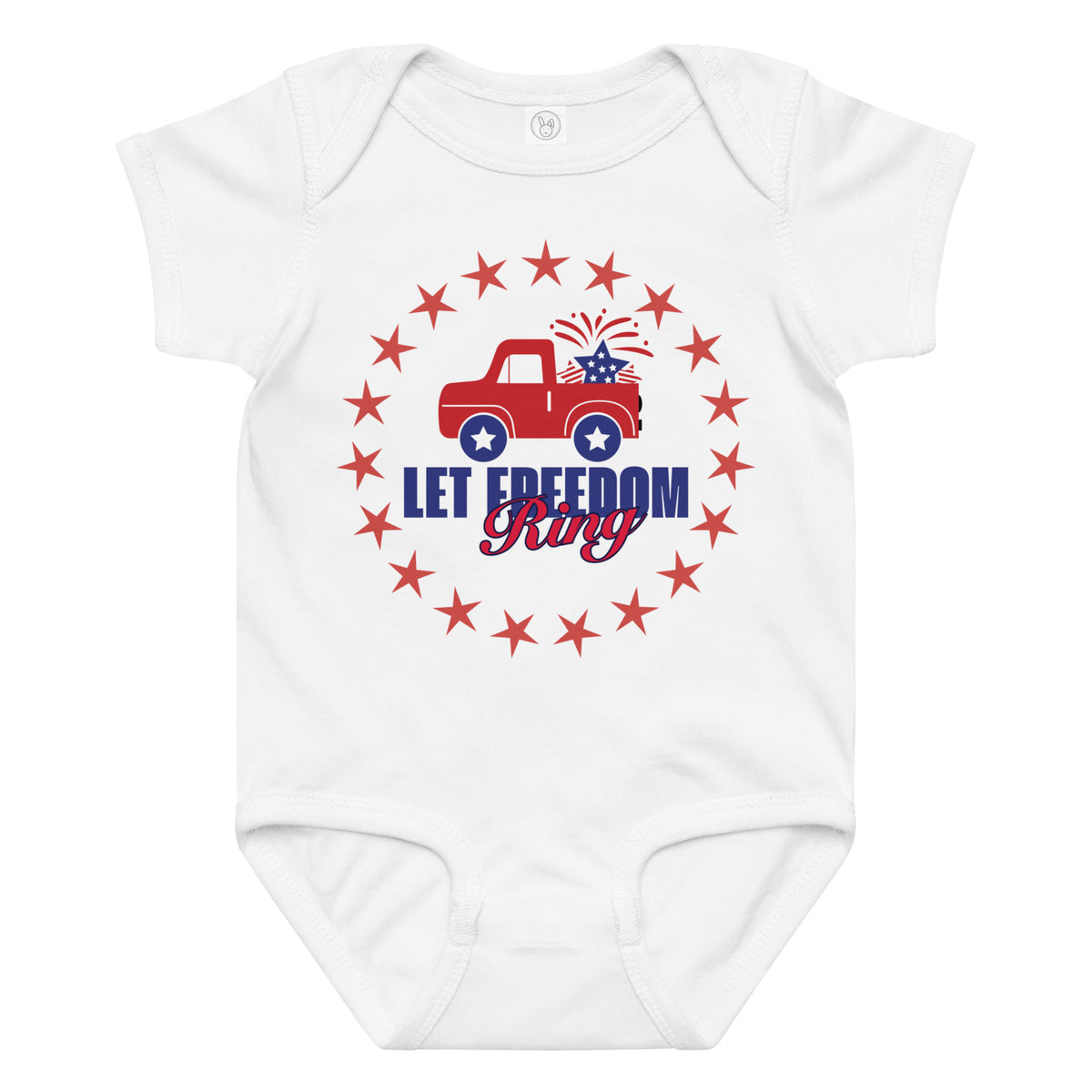 Let Freedom Ring – Baby Bodysuit Gift - 24M - Baby Bodysuit