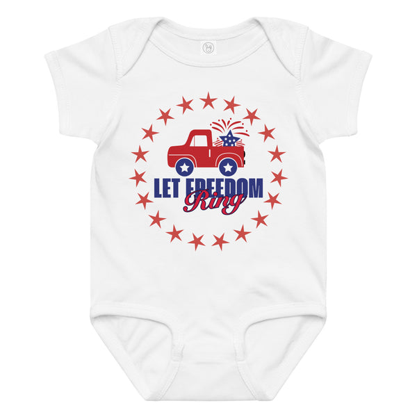 Let Freedom Ring – Baby Bodysuit Gift - 24M - Baby Bodysuit