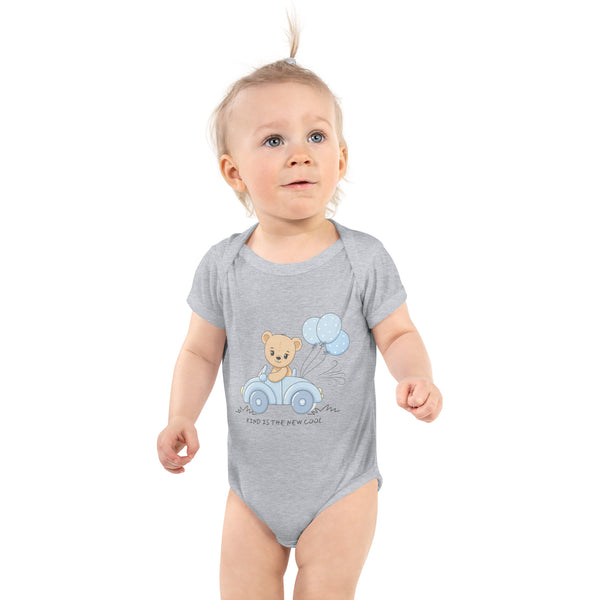 Soft Cotton Baby Bodysuit – A Whimsical April Fool’s Gift - Heather - Bodysuits
