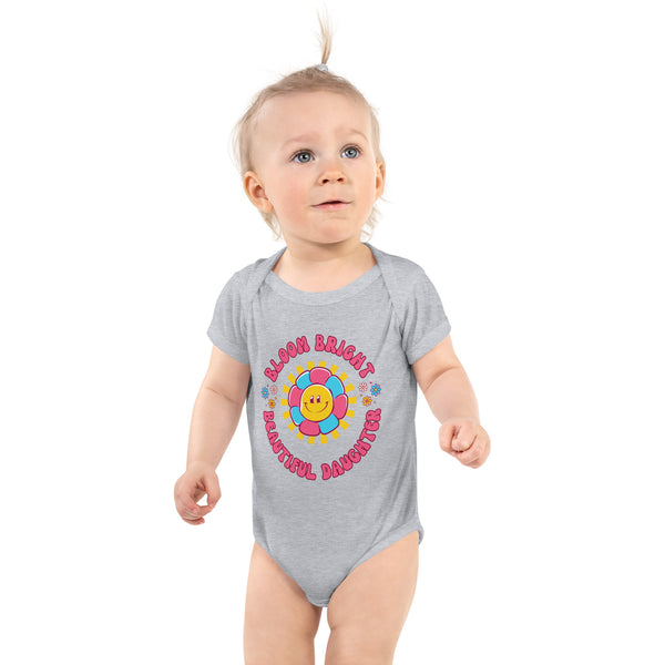 Bloom Bright Baby Bodysuit for Daughters - Heather - Bodysuits