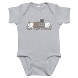 Purr-fect Friend Baby Bodysuit Gift for Daughter - Heather - Bodysuits