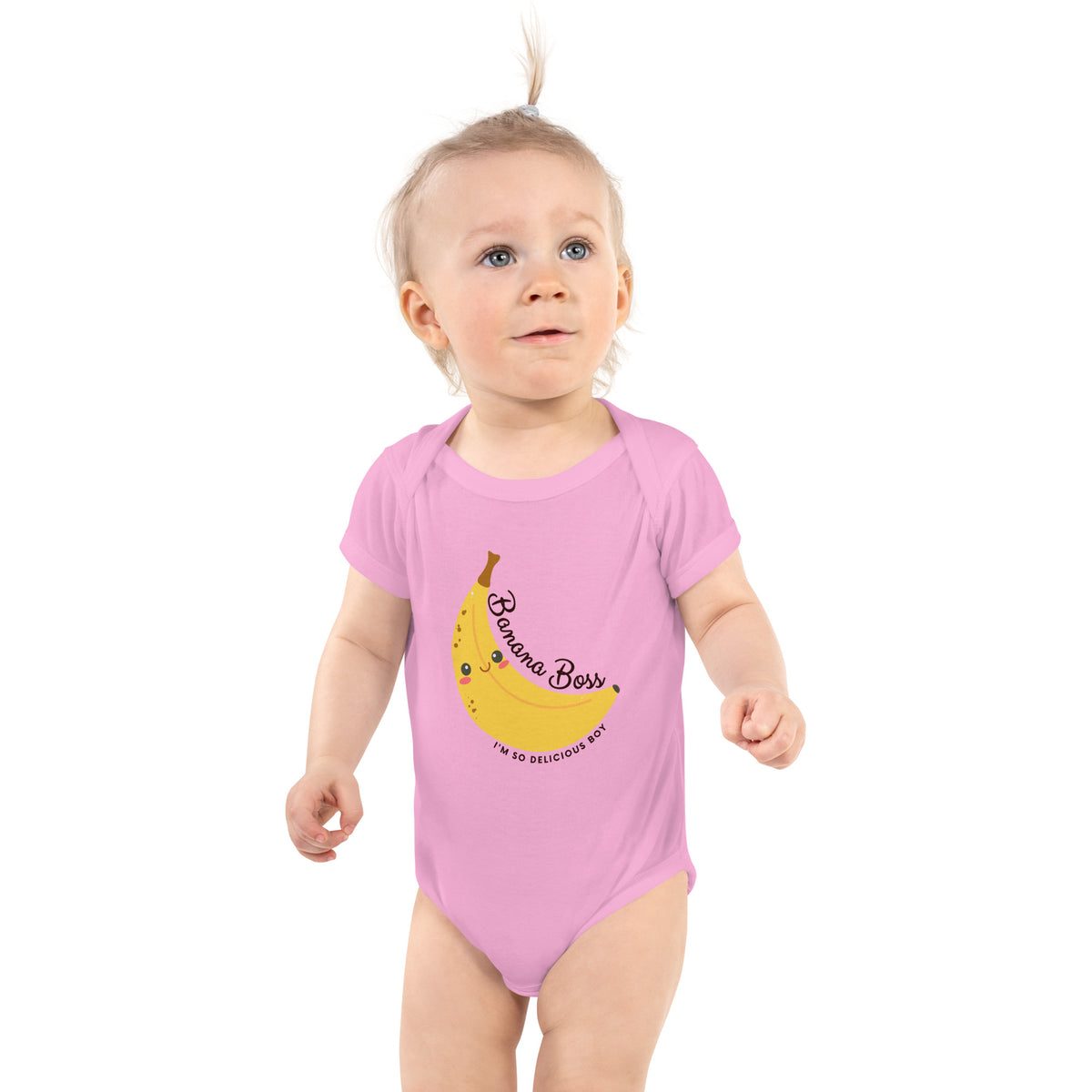 Banana Boss Bodysuit for Son – Sweetest Gift Ever - Pink - Bodysuits