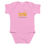 Adorable Baby Bodysuit Gift for Son’s First Fun Ride - Pink - Bodysuits