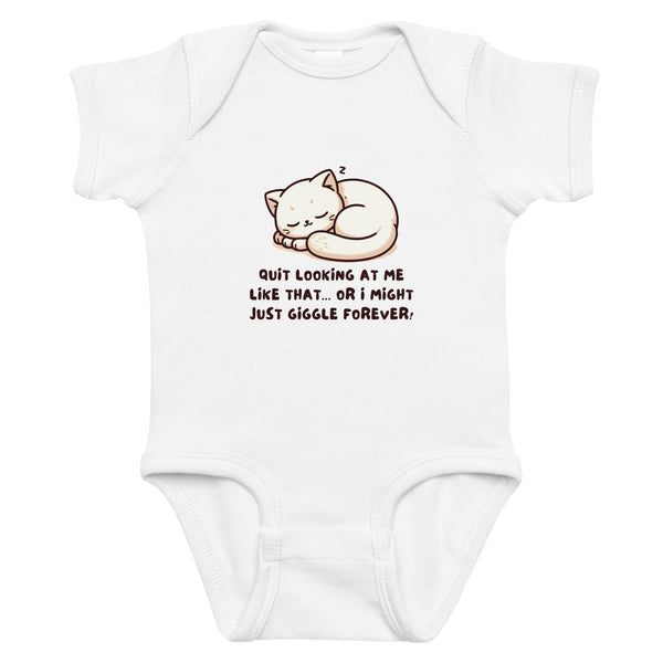 Giggle Forever Bodysuit Gift for Son - White - Bodysuits