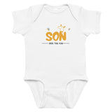 Adorable Baby Bodysuit Gift for Son’s First Fun Ride - White - Bodysuits