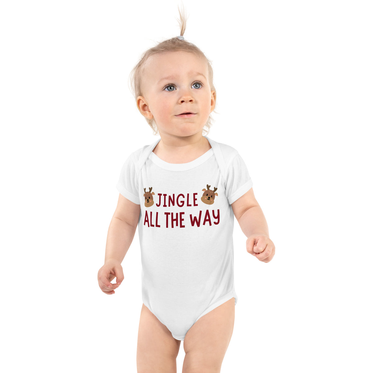 Jingle All The Way Infant Bodysuit – Holiday Gift - - Baby Bodysuit