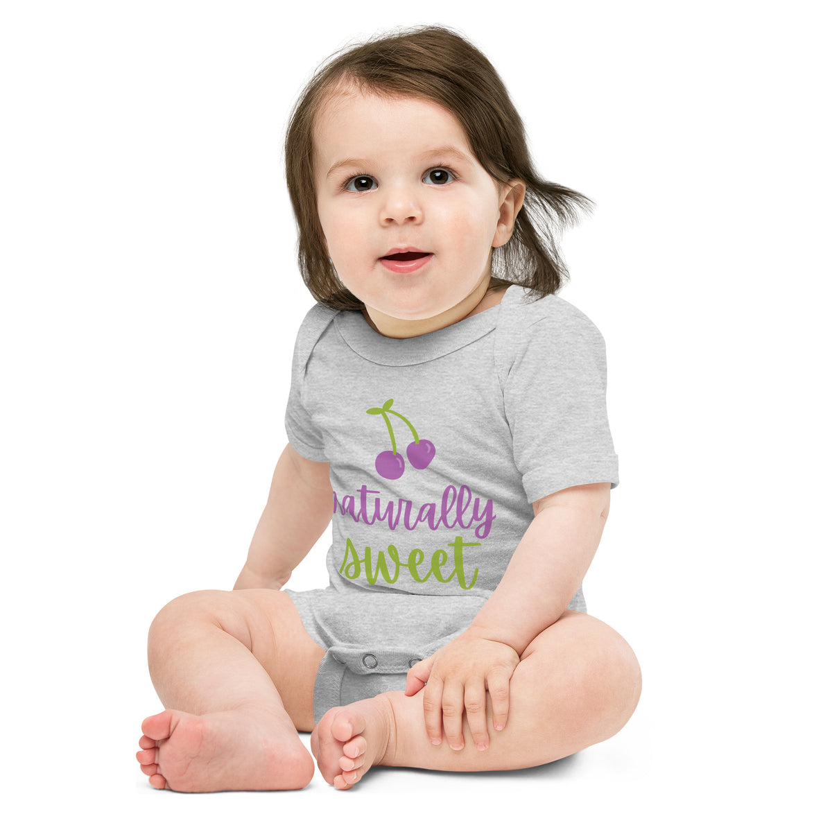 Naturally Sweet Baby Onesie – Cherish Every Moment - -