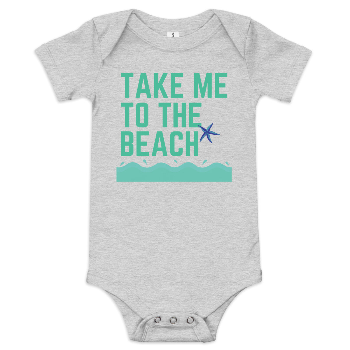 Take Me to the Beach Baby OnePiece – Ocean Vibes for Your Little One - -