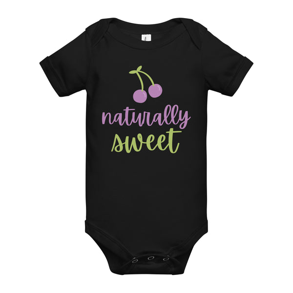 Naturally Sweet Baby Onesie – Cherish Every Moment - -