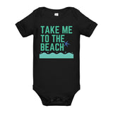 Take Me to the Beach Baby OnePiece – Ocean Vibes for Your Little One - -