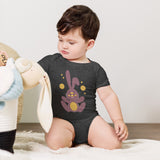 Adorable Bunny Bliss Baby - Dark Grey Heather - Kids' T-shirts