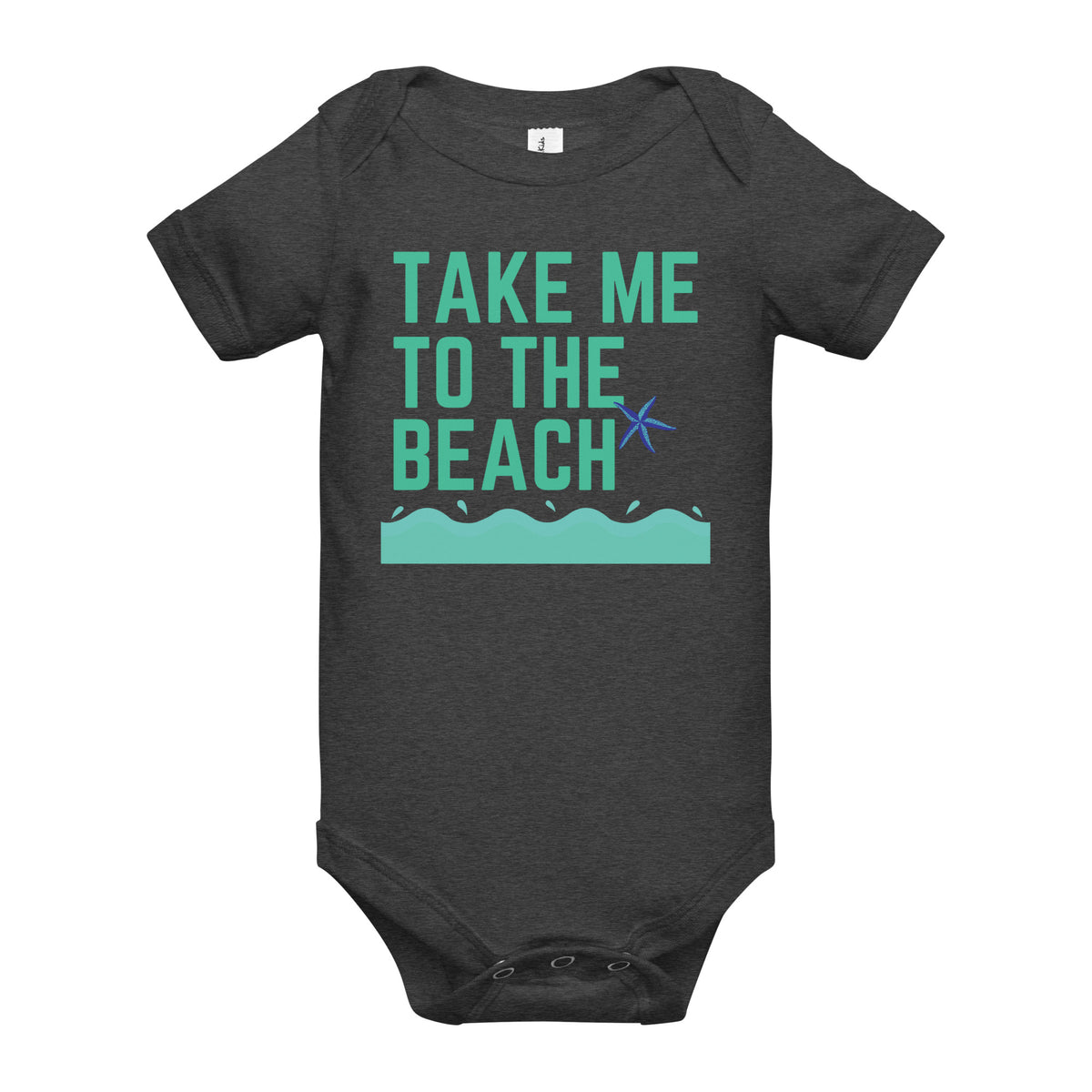 Take Me to the Beach Baby OnePiece – Ocean Vibes for Your Little One - -