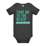 Take Me to the Beach Baby OnePiece – Ocean Vibes for Your Little One - -