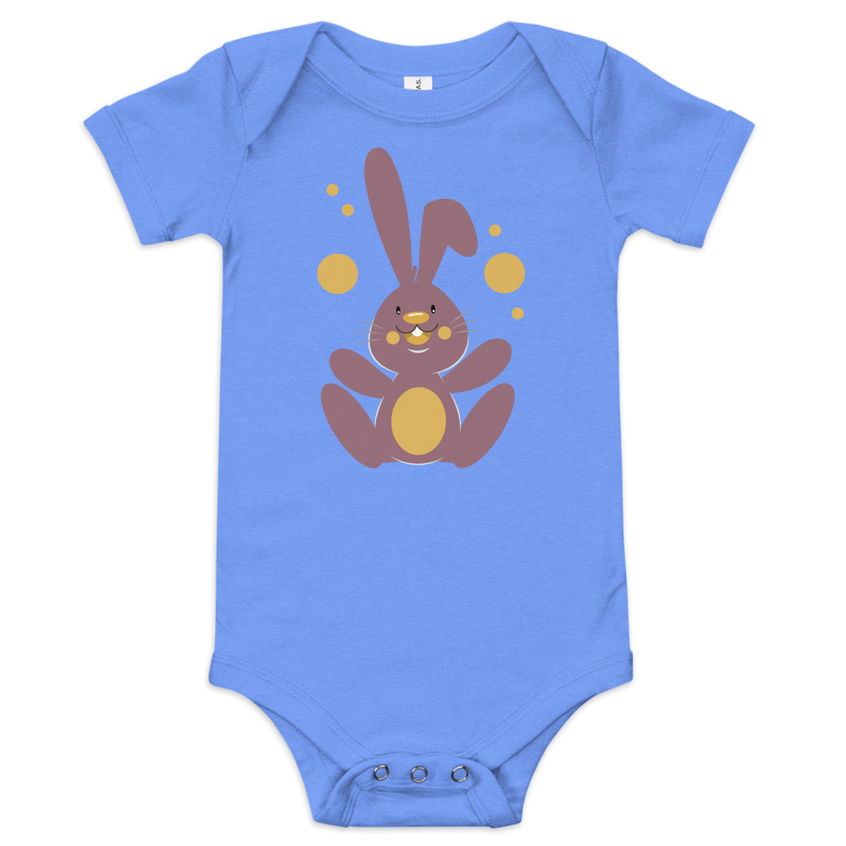 Adorable Bunny Bliss Baby - - Baby Short One Sleeve Piece