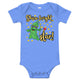 Heather Columbia Blue / 3-6m