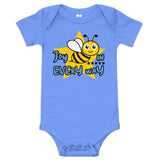 Baby Bee Bodysuit - Light Up Their World - - Baby Short One Sleeve Piece