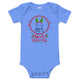 Heather Columbia Blue / 3-6m