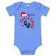 Heather Columbia Blue / 3-6m