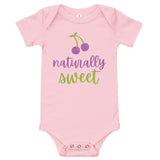 Naturally Sweet Baby Onesie – Cherish Every Moment - -