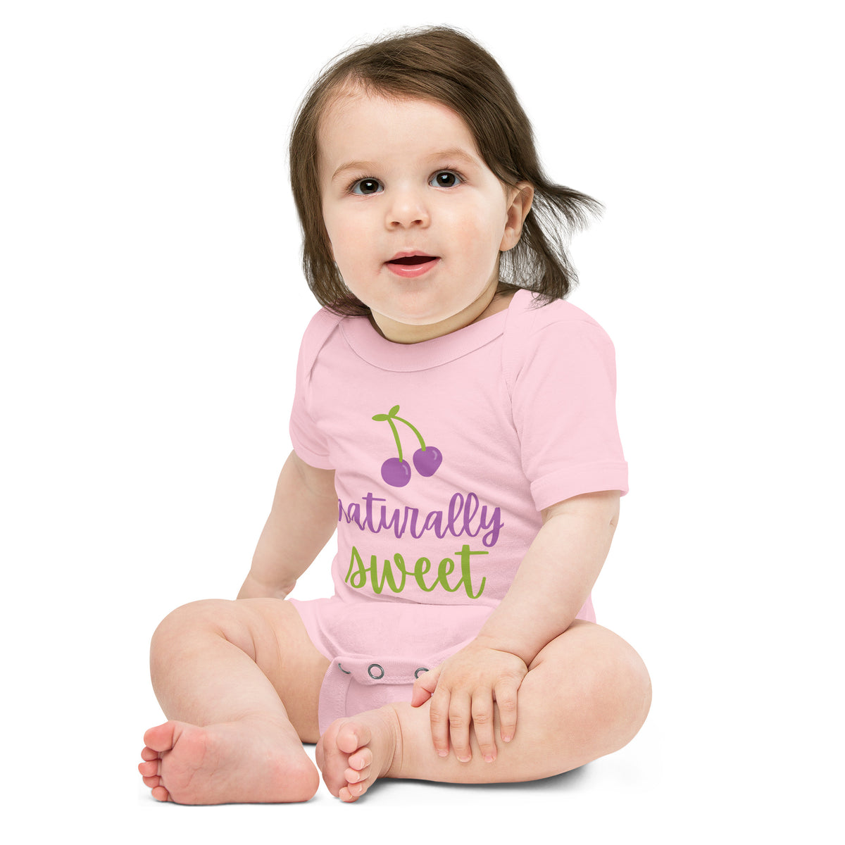 Naturally Sweet Baby Onesie – Cherish Every Moment - -