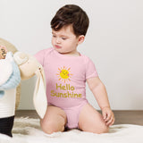 Hello Sunshine Baby One - Piece – Brighten Their Day - Pink -