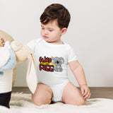 Wild & Free Koala - A Playful Baby Onesie - White - Baby Short One Sleeve Piece